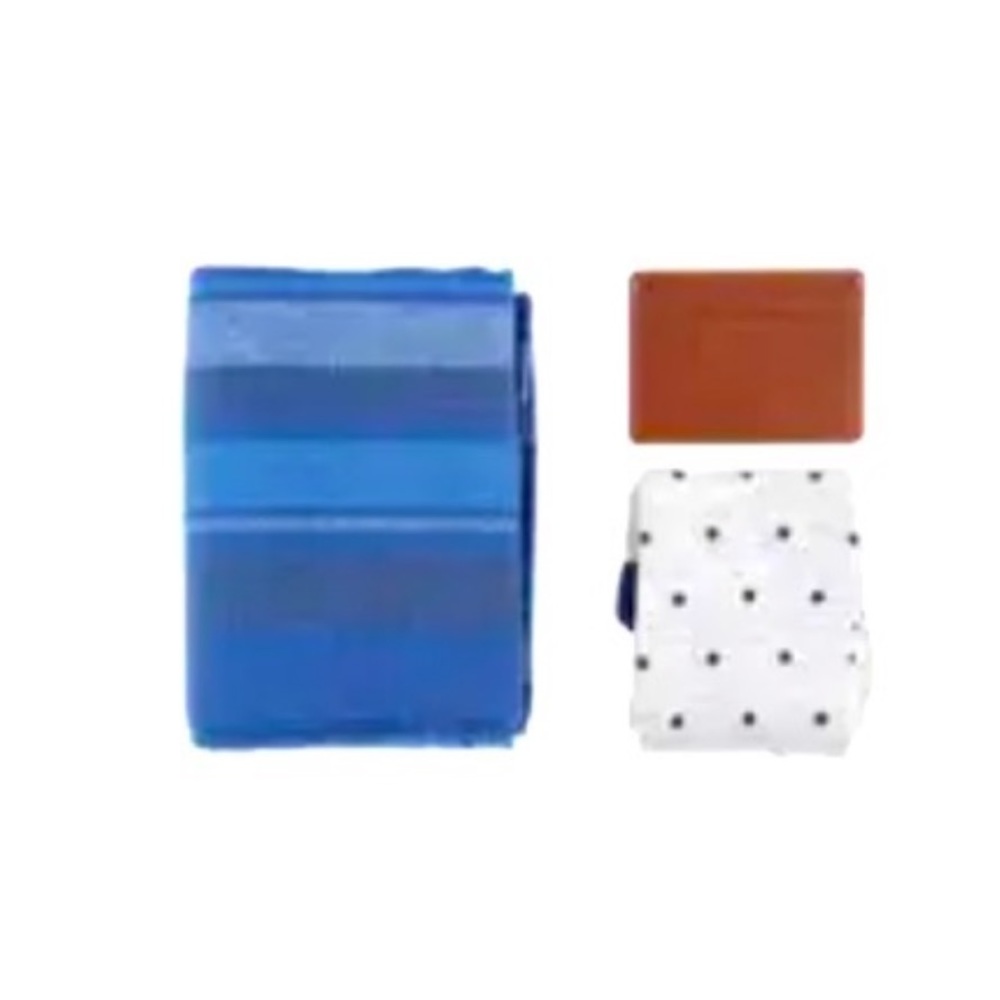 Bespoke Lifestyle Dapper Gift Box Set: Scarf, Credit Cards Case & Socks NEW!